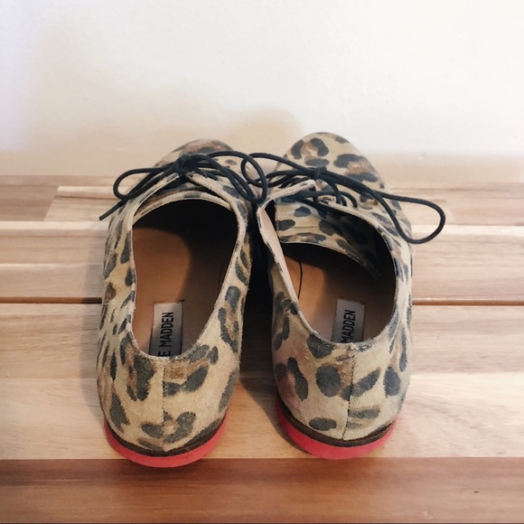 Steve Madden leopard leather loafers - Picture 4 of 6